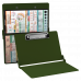 WhiteCoat Clipboard® - Army Green EMT Edition